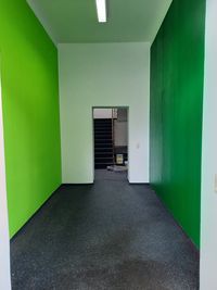 Eingangsbereich in den Vereinsfarben